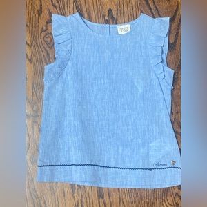 Armani junior linen top